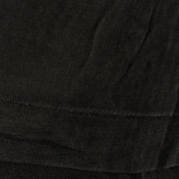 Eddie Bauer Shirt Mens Large Black Long Sleeve Crewneck Cotton Top Casual Silk - Picture 3 of 9